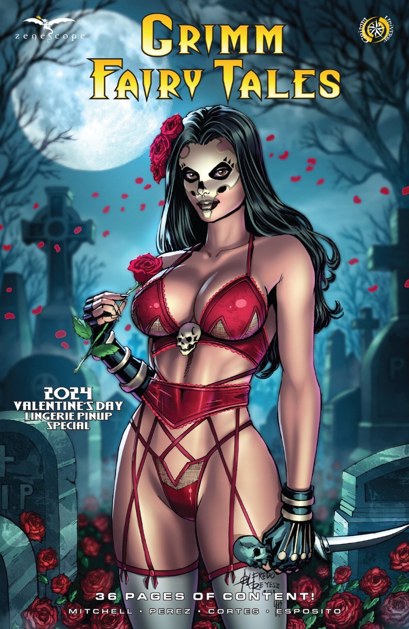 Grimm Fairy Tales 2024 Valentine's Day Lingerie Pinup Special